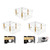 Raspberry Pi 5 PCI-E to M.2 Adapter Board Acrylic Box Adapter Case With Radiator Option1