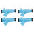 1999-2011 Fiat Brava Palio Punto Siena 4PCS Fuel Injector 0280155816 Generic
