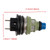 1995-1997 Suzuki Swift 1.3L I4 Fuel Injector 195500-2160 Generic