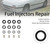 1986-1991 Mazda RX7 FC 4PCS Fuel Injectors Repair Kit 195500-1350 Generic