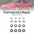 1986-1991 Mazda RX7 FC 4PCS Fuel Injectors Repair Kit 195500-1350 Generic