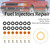 Audi 80 90 100 A4 A6 A8 2.4L 2.6L 2.8L 6PCS Fuel Injectors Repair Kit 0280150552 Generic