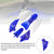 2006-2021 Yamaha TTR50 Body Plastic Kit Front Rear Fender Fairing Blue Generic