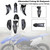 Yamaha TTR110 Body Plastic Kit Fender Fairing Black Generic