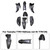 Yamaha TTR110 Body Plastic Kit Fender Fairing Black Generic