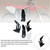 2007-2014 Honda CRF150R CRF150RB Body Plastic Kit Fender Fairing Black Generic