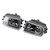 1995-1998 BMW E39 5-Serise Pair Front Bumper Fog Light Lamp Housing Shell Generic