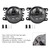 2007-2011 For Ford Focus Pair Front Driving Fog Light LH/RH 2N11-15201-AB Generic