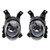 2003-2013 Audi A3 Pair Front Bumper Fog Light Lamps Generic