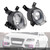 2003-2013 Audi A3 Pair Front Bumper Fog Light Lamps Generic