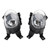 2004-2008 Audi A4 B7 Pair Front Bumper Fog Light Lamps Generic