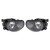 2004-2007 Audi  A8 D3 Pair Side Front Bumper Fog Light 4E0941700A Generic