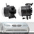2004-2007 BMW E60 5-Series Pair Front Bumper Fog Light Lamp Bulb Housing Generic
