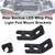 2008-2023 Polaris RZR Rear Backup LED Whip Flag Light Pod Mount Brackets Generic