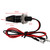 12V LED Turn Signal Indicator Light Black 8mm Universal Motorcycle For Yamaha