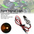 12V LED Turn Signal Indicator Light Chrome 8mm Universal Motorcycle For Yamaha