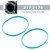 2PCS 217-2424 Fuel Injection Throttle Body Seal Gasket for GM Truck & TBSS
