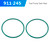 2011-2018 GMC Sierra 1500 2500 Fuel Pump Tank Seal Gasket 2PCS 911-245 Generic