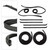 1982-1991 Chevy GMC C10 K10 Door Window Weatherstrip Seals Set Kit Generic 1982-1991 Chevy GMC C10 K10 Door Window Weatherstrip Seals Set Kit Generic