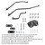 4 speed Shifter Linkage Kit 3733163 For Hurst Shifters With Muncie Transmission