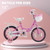 18" Children Princess Bicycle Girls Bike with Removable Training Wheels Pink