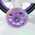 16" Kids Bicycle Girls Toddler Bike with Training Wheels Basket Kickstand Purple