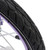 16" Kids Bicycle Girls Toddler Bike with Training Wheels Basket Kickstand Purple