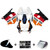 1990-1998 Honda CBR250RR MC22 Fairing Kit Bodywork Plastic ABS Generic#135