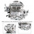 Universal Holley 2BBL Carburetor 500 CFM Manual Choke FR-4412S Generic