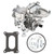 Universal Holley 2BBL Carburetor 500 CFM Manual Choke FR-4412S Generic