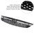 2015-2019 VAUXHALL ASTRA K Front Bumper Grill Grille Black Chrome Generic