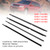 2009-2013 Suzuki Grand Vitara 4PCS Door Glass Belt Outer Molding Weatherstrip Generic
