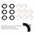 8.8 inch Posi Clutch Pack Kit for Ford 10 Bolt 8.8" rear axles both 28 & 31 spline w/ OE Limited Slip