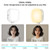Full Color Mobile Phone Magnetic ICE Cube Light Mini Desktop Portable Fill Light