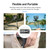 Upgraded Two in One Magnetic Neck Halter Anti-Slip Air Cushion Padding Camera