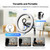 Mobile Video Live Broadcast Bracket Ring Fill Light Three Levels Remote Controll