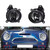 2002-2008 Cooper S CONVERTIBLE R52(S) 1 Pcs Front Bumper Left+Right Fog Light 63176925049 Generic