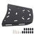 2023-2025 Scrambler 400X Aluminum Rear Seat Rack Extender Plate Kit Matte Black Generic