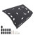 2023-2025 Scrambler 400X Aluminum Rear Seat Rack Extender Plate Kit Matte Black Generic
