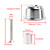 1998-2024 Honda CB 250 300 1000 R CBR 250 600 RR CNC Aluminum Handlebar End Weights Silver Generic 1998-2024 Honda CB 250 300 1000 R CBR 250 600 RR CNC Aluminum Handlebar End Weights Silver Generic
