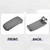 2001-2008 Audi A4 B6 B7 Leather Armrest Centre Console Lid Gray 8E0864245E Generic