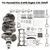 Hyundai Kia G4NG 2.0L Engine Overhaul Rebuild Kit w/ Crankshaft Rods Timing Generic