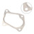 2016-2024 Polaris RZR XP/XP4 & Turbo S Exhaust Gasket 5812640 Generic 2016-2024 Polaris RZR XP/XP4 & Turbo S Exhaust Gasket 5812640 Generic