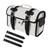 Tail Bag Pu Side Saddlebag Tail Bag Luggage Pouch Storage Black For Motorbike