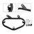 2024-2025 Triumph Speed Scrambler 400 X Luggage Rack Side Saddle Bag Mount Bracket Black Generic