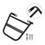 2021-2025 Honda Grom Msx 125 Luggage Rack Side Saddle Bag Mount Bracket Black Generic