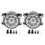 2005-2015 Lincoln LS Navigator Pair 9 LED Daytime Running Fog Lights Generic
