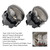 2005-2010 Chrysler Town & Country Pacifica Sebring Sedan/ Convertible Pair Fog Lights 4805857AA Clear Smoke Generic