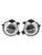 BMW X3 X4 X5 X6 Front Left+Right Fog Light Lamps Without Bulbs 63177238788 Clear Generic
