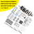 1994-2004 Toyota 4Runner T100 Tacoma 2.7L Engine Overhaul Rebuild Kit 3RZ-FE 11011-75020 Generic